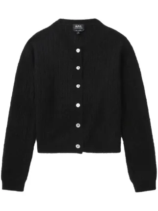 A.P.C. Milo カーディガン | ブラック | FARFETCH JP