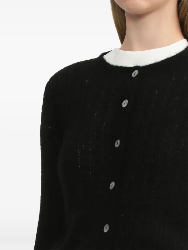 A.P.C - A.P.Cアルパカカーディガン A.P.C. Milo カーディガン | ブラック | FARFETCH JP