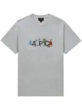 A.P.C. logo-print T-shirt - Grey