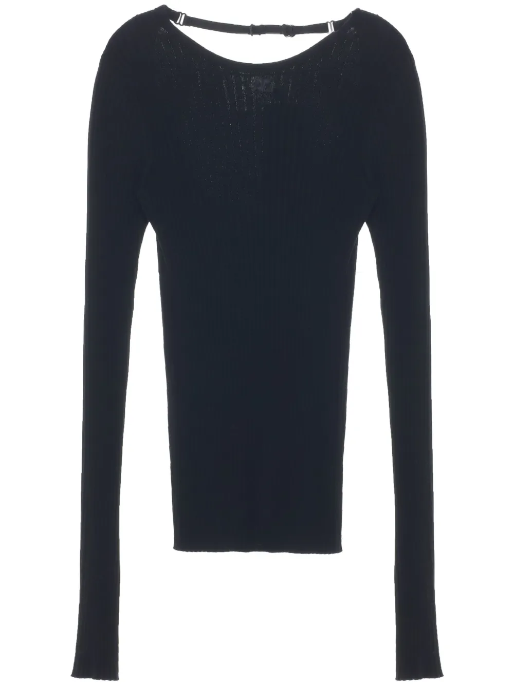 Courrèges Top met bandje Zwart