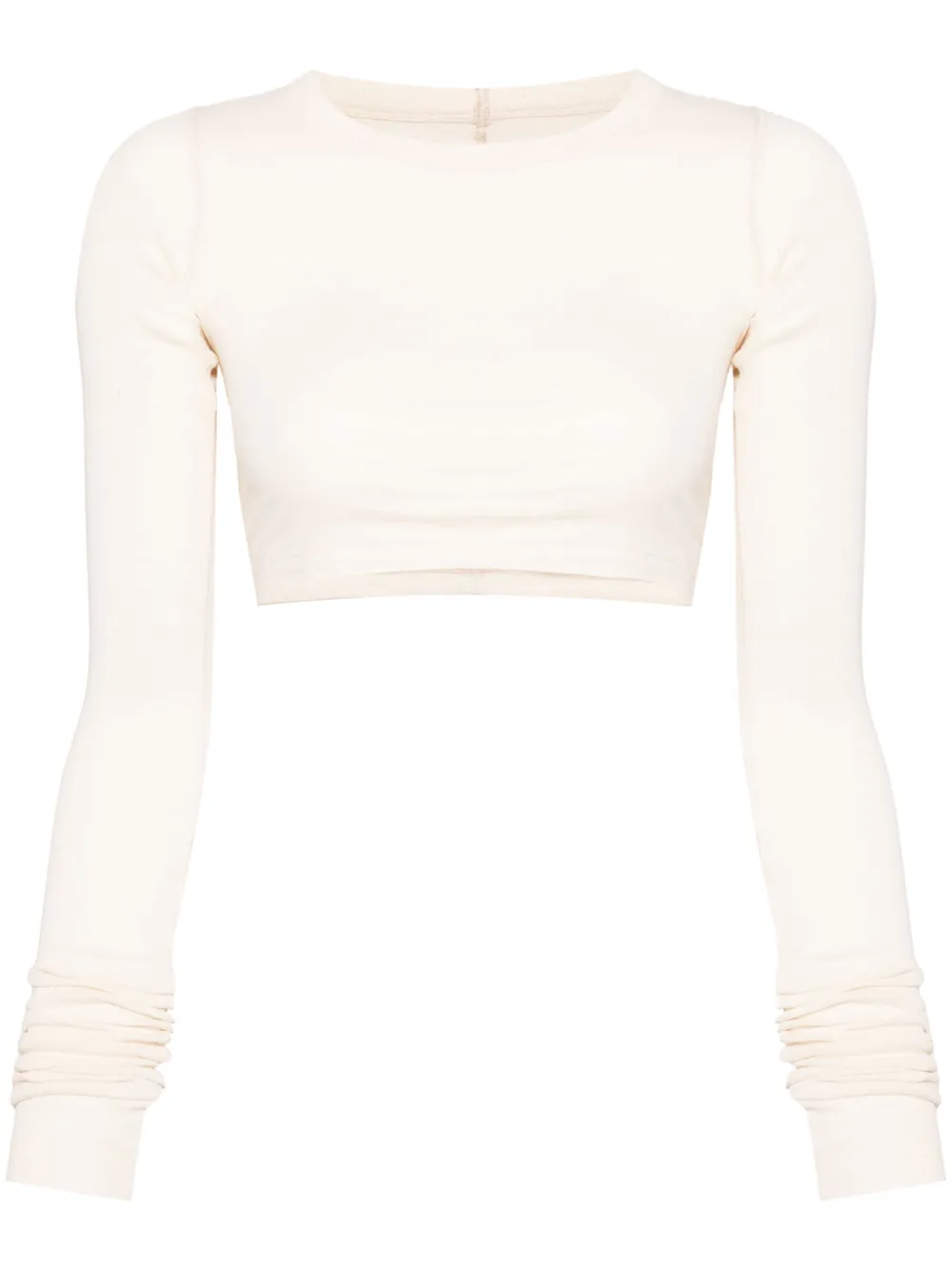 Rick Owens Cropped T-shirt Wit