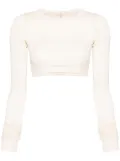 Rick Owens cropped t-shirt - White