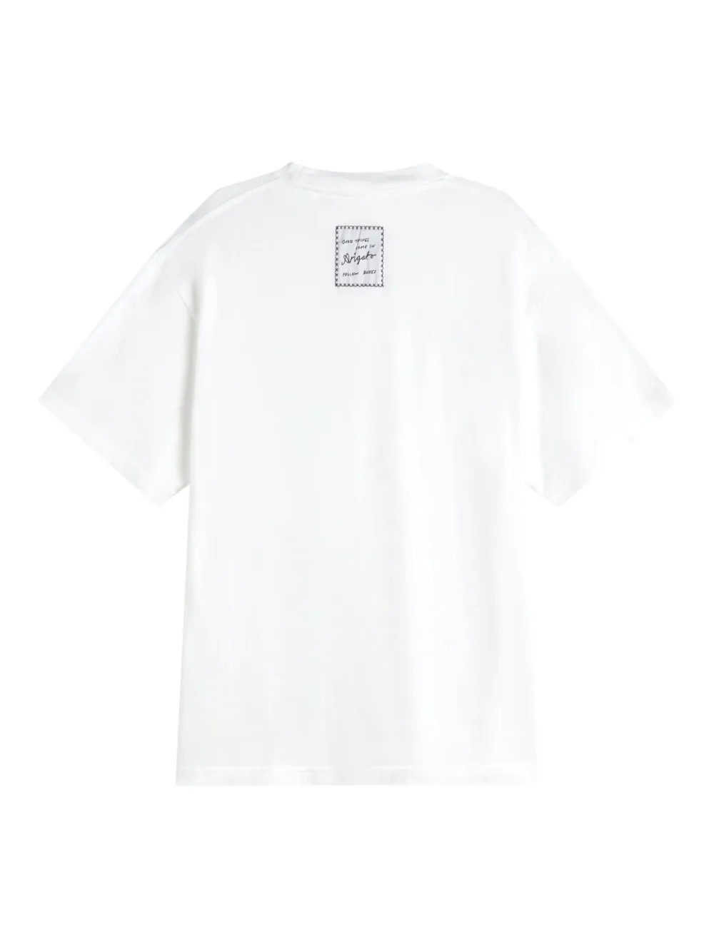 Axel Arigato T-shirt met patch - Wit