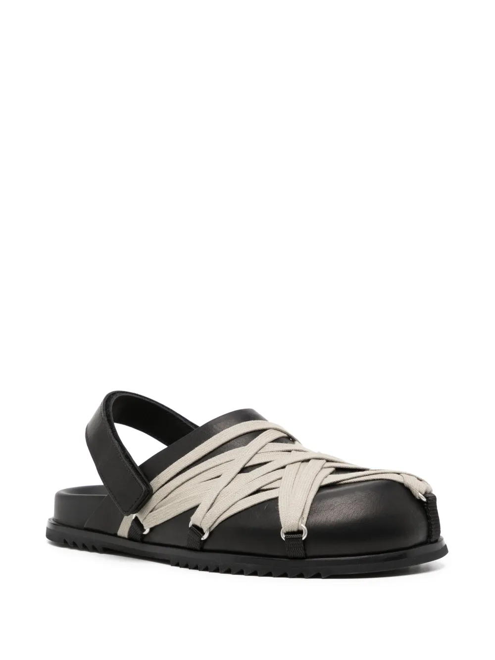 Rick Owens Hollywood sandalen - Zwart