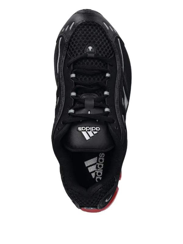 Adidas メッシュパネル スポーツシューズ | ブラック | FARFETCH JP