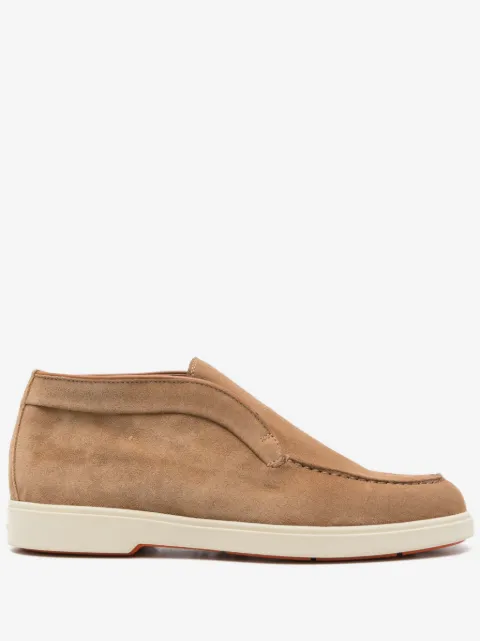 Santoni suede boots