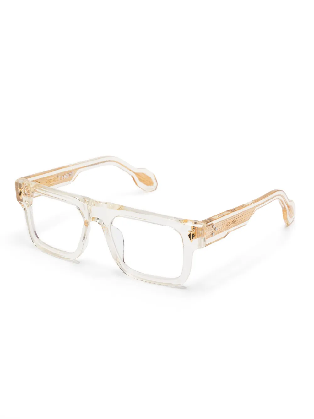 T Henri Eyewear Bril met vierkant montuur - Wit