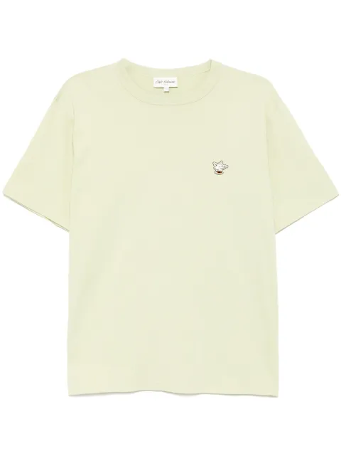 CAFÉ KITSUNÉ Barista Fox Patch Relaxed T-shirt