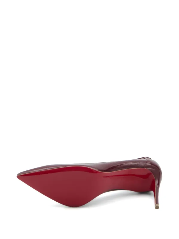 Miss Z - 100 mm Pumps - Patent calf leather - Black - Women