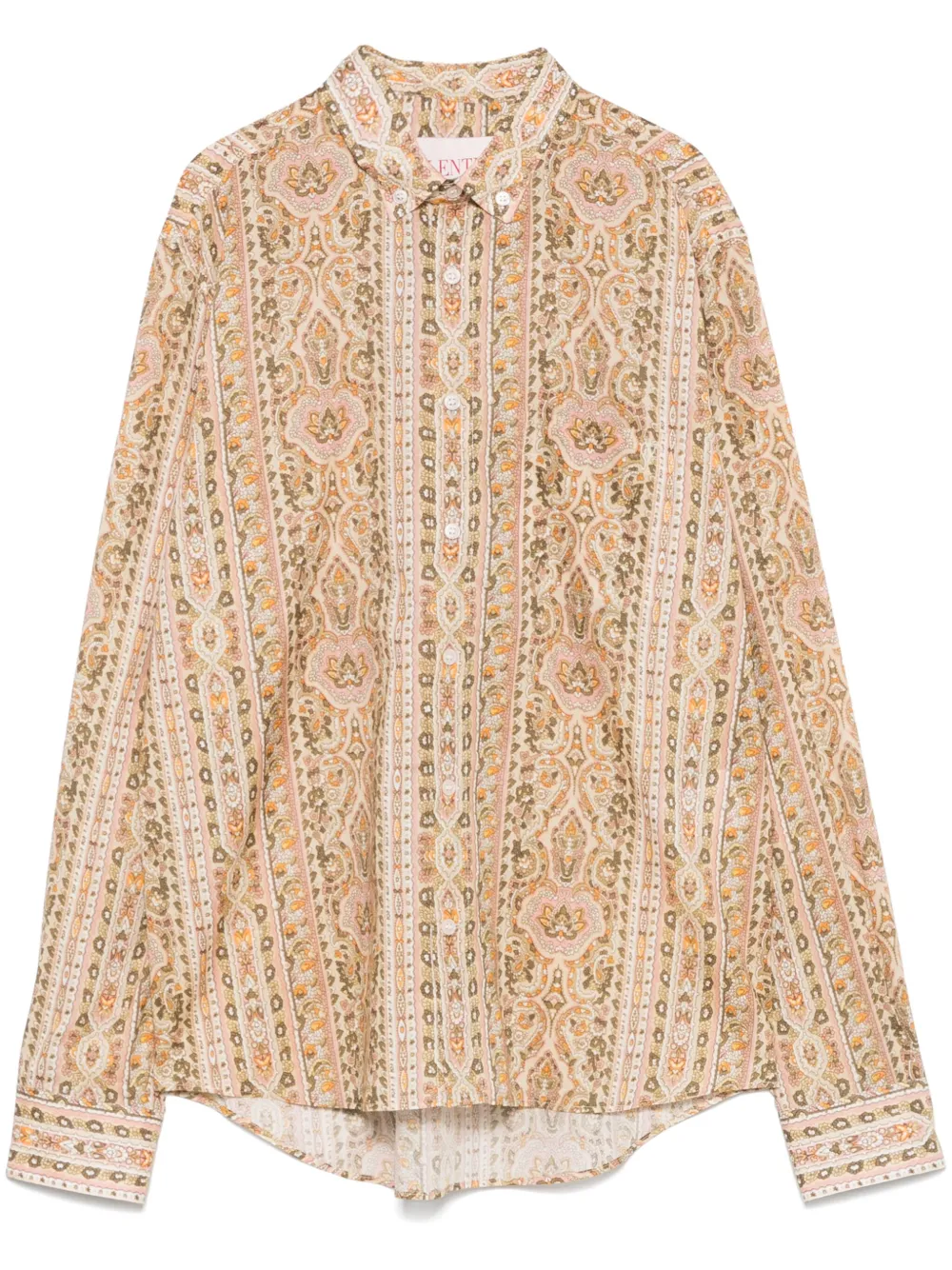 Valentino Garavani Overhemd met paisley-print Beige