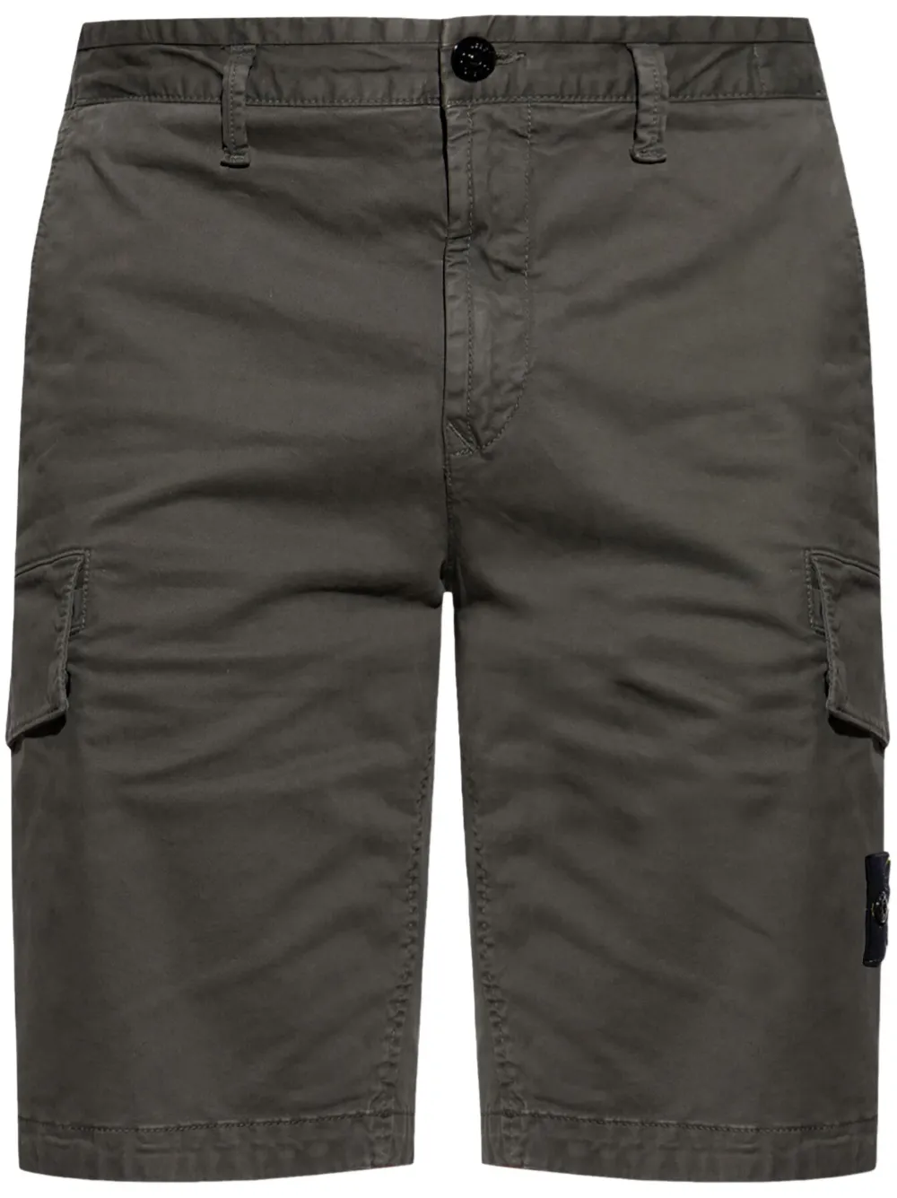 Stone Island Bermuda shorts met Compass-logopatch Groen