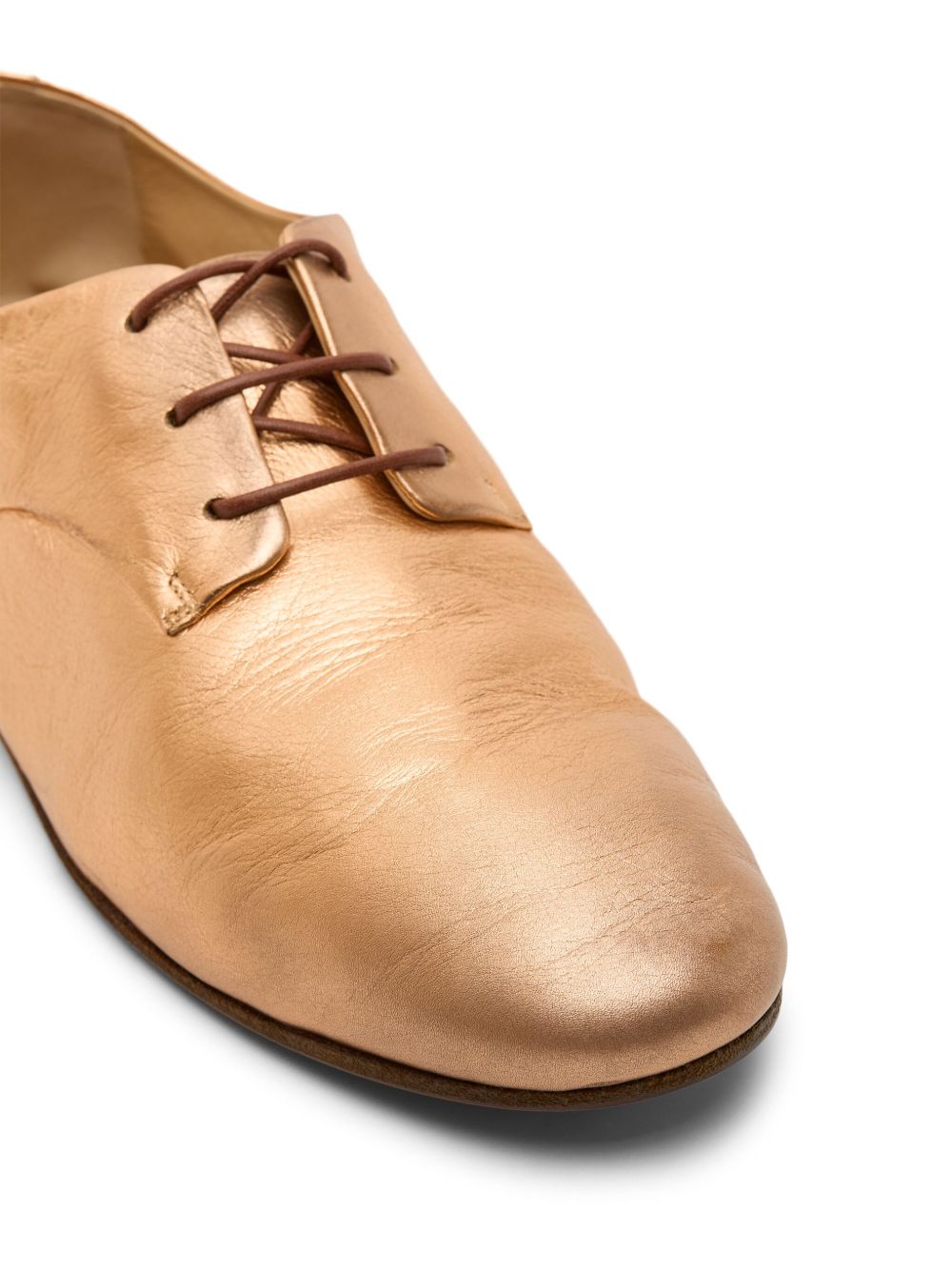 Marsèll Leren derby schoenen Goud