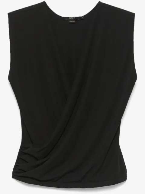 Seventy draped-detail top