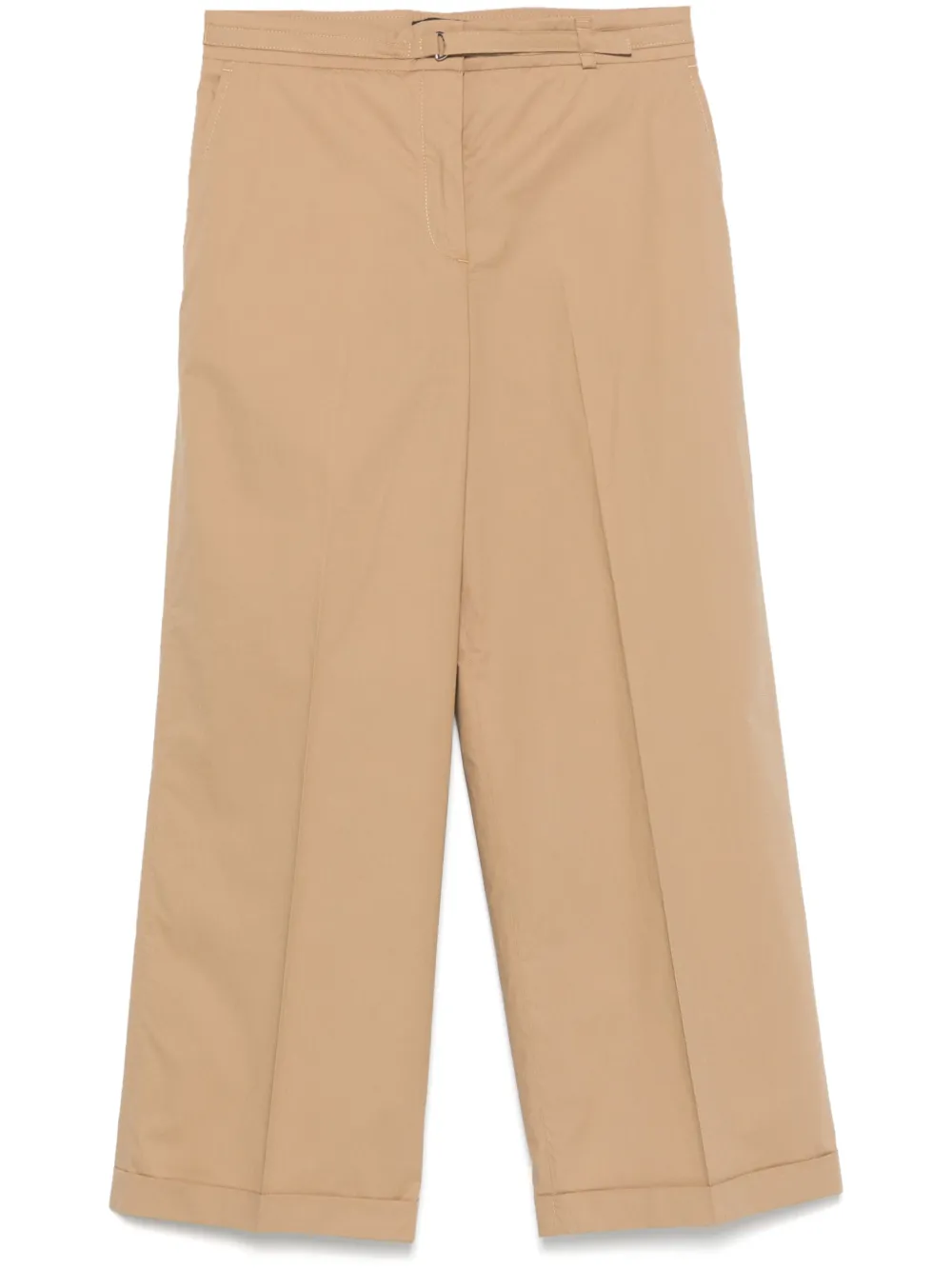 straight-leg trousers