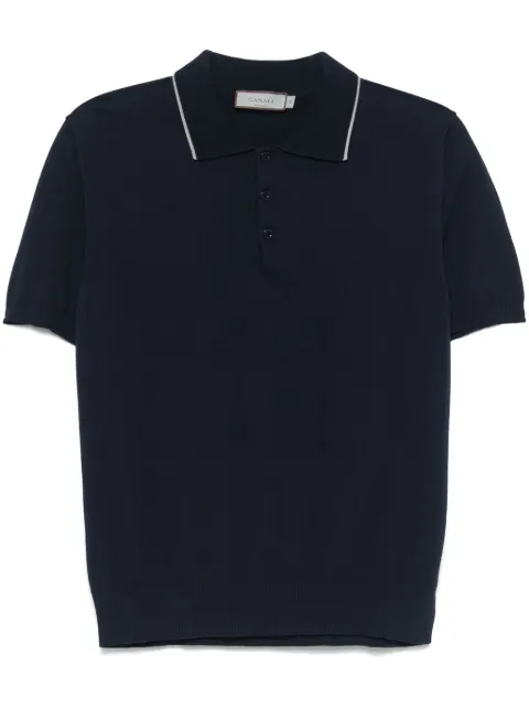 Canali cotton polo shirt