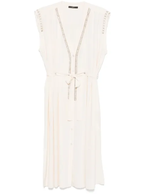 Seventy vestido midi con detalle de mostacillas