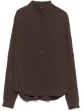 Seventy long-sleeve shirt - Brown