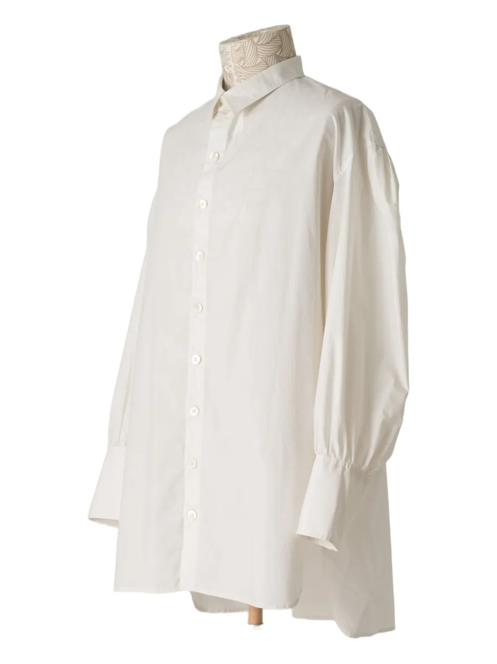 Christopher Nemeth Long-sleeve Button-front Shirt In White