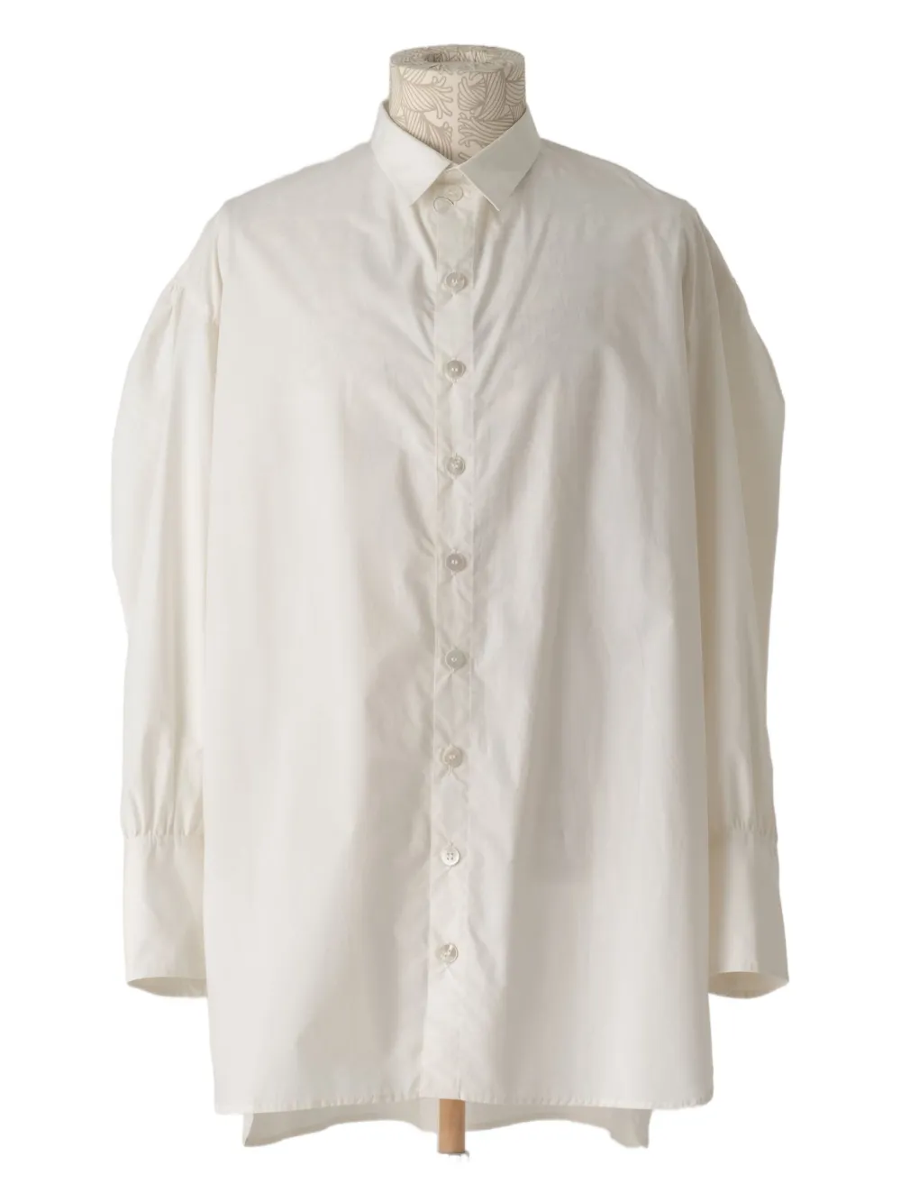 Christopher Nemeth long-sleeve button-front shirt | White | Image 1