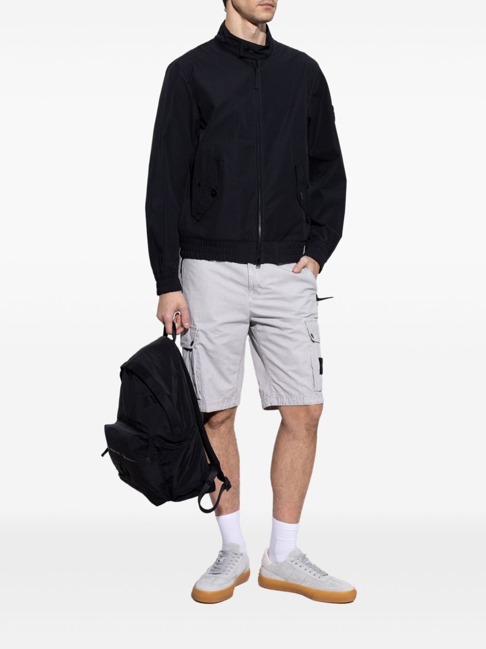 Stone Island Cargo shorts - Grijs