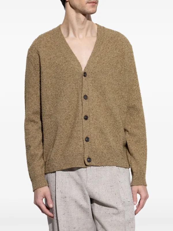 Maison Margiela Vintage Effect Cardigan | Neutrals | FARFETCH