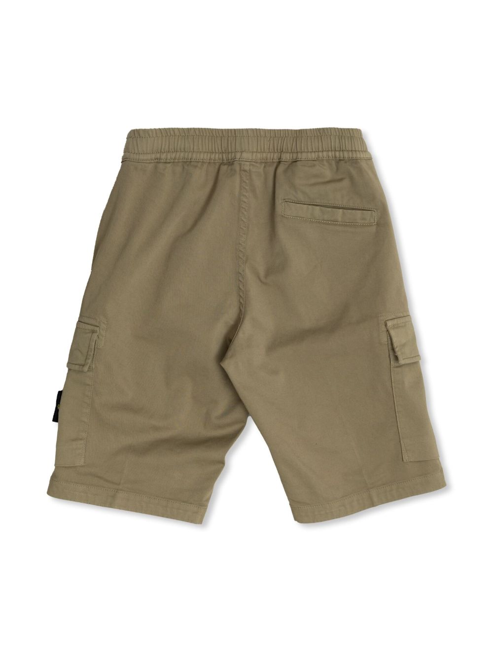 Stone Island Junior Compass-patch shorts - Bruin