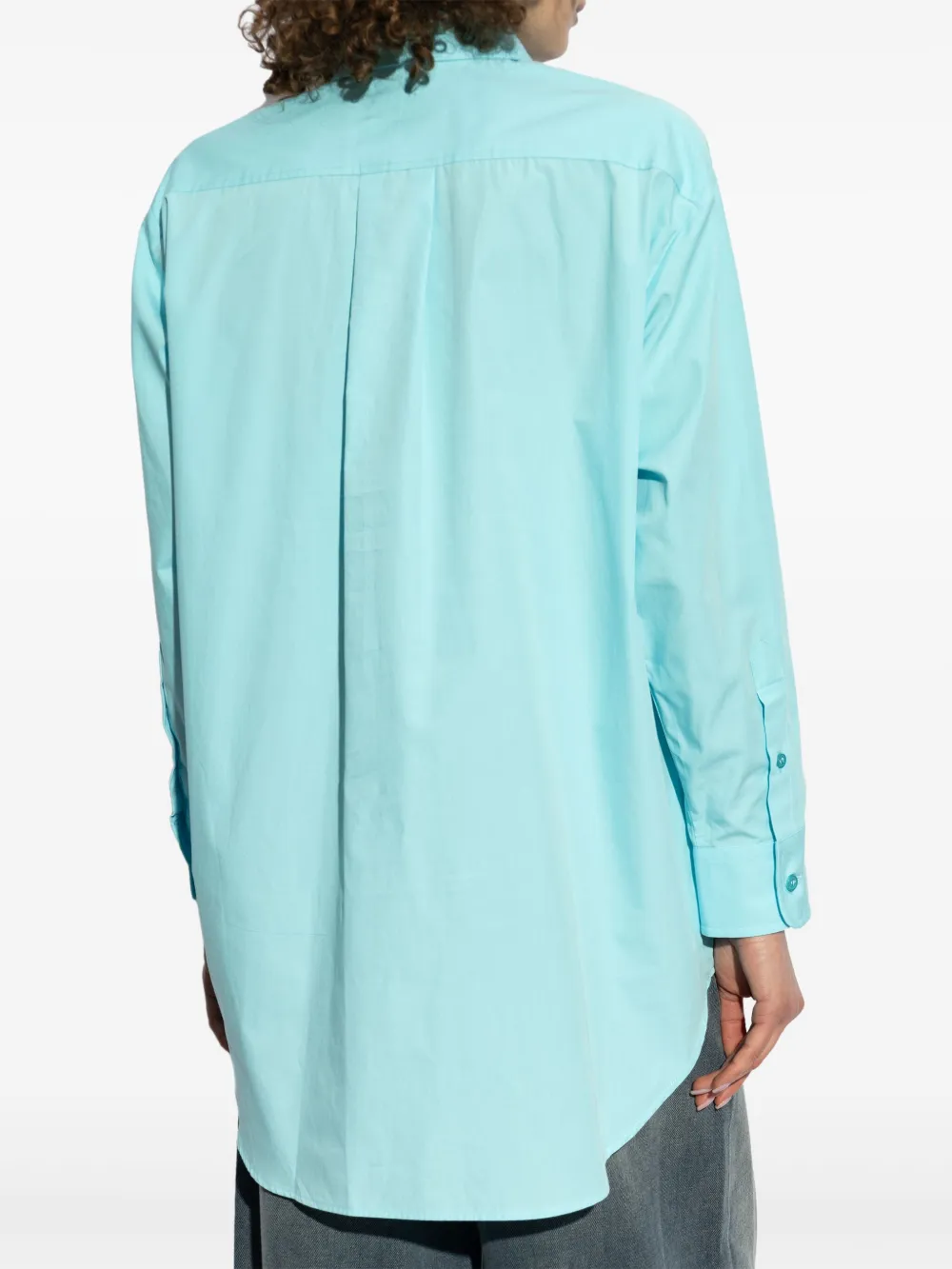 MM6 Maison Margiela Blouse met patroon Blauw
