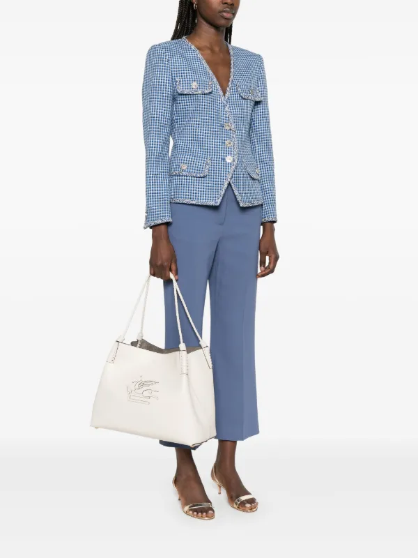 ETRO Medium Libra Tote Bag | White | FARFETCH