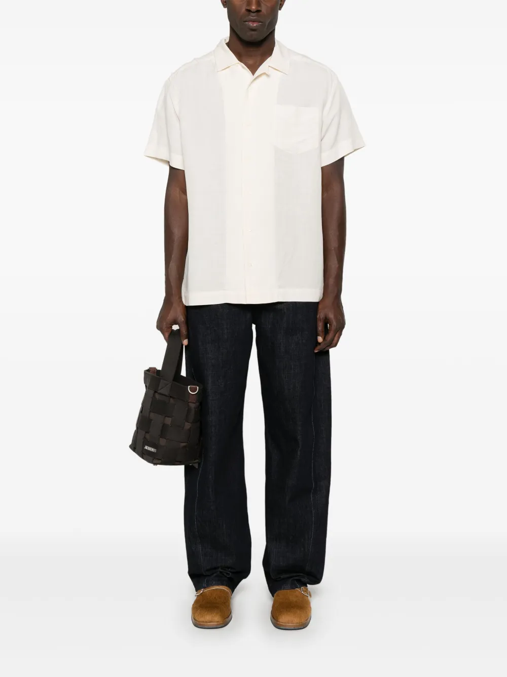 A.P.C. Roy overhemd - Beige