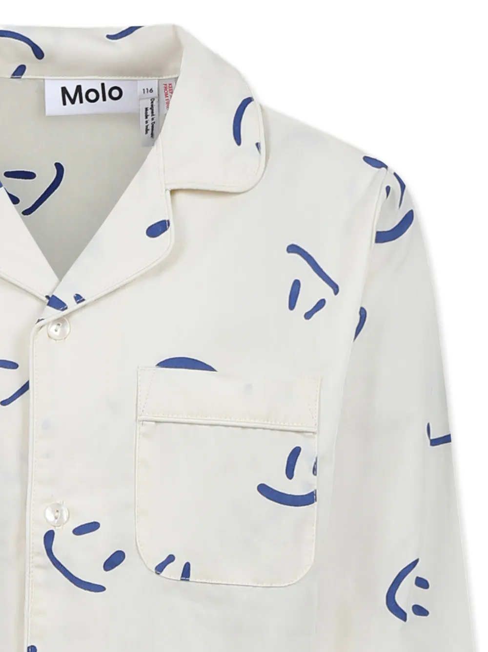 Molo Pyjama mit Smiley-Print | Unterwäsche | Image 3
