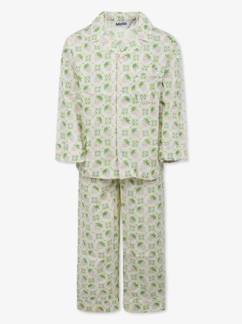 Molo Strawberry-print pajamas
