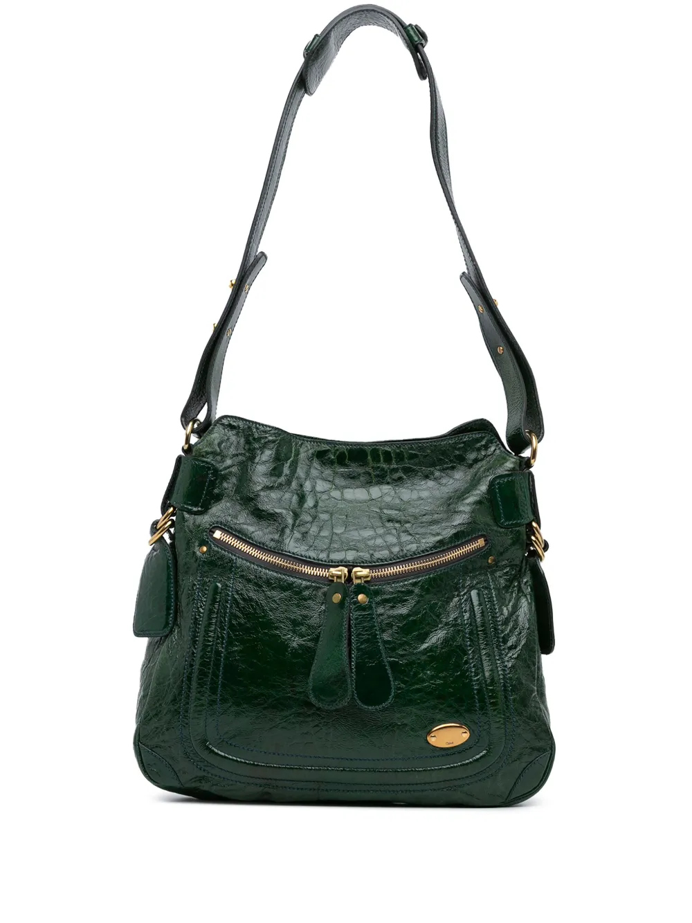 2008 Large Patent Bay crossbody bag