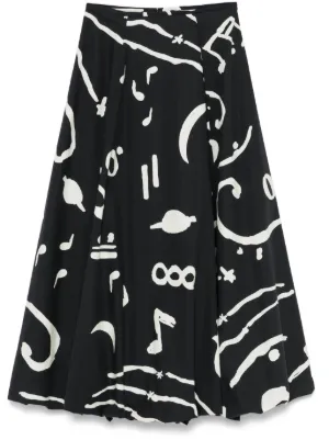 スカート ALYSI Woman Skirt Black 101023P1046 NE Alysi Skirts for Women | Online Sale up to 70% off | Lyst