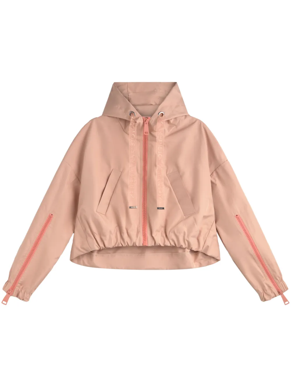 Khrisjoy Jack met capuchon en rits Roze