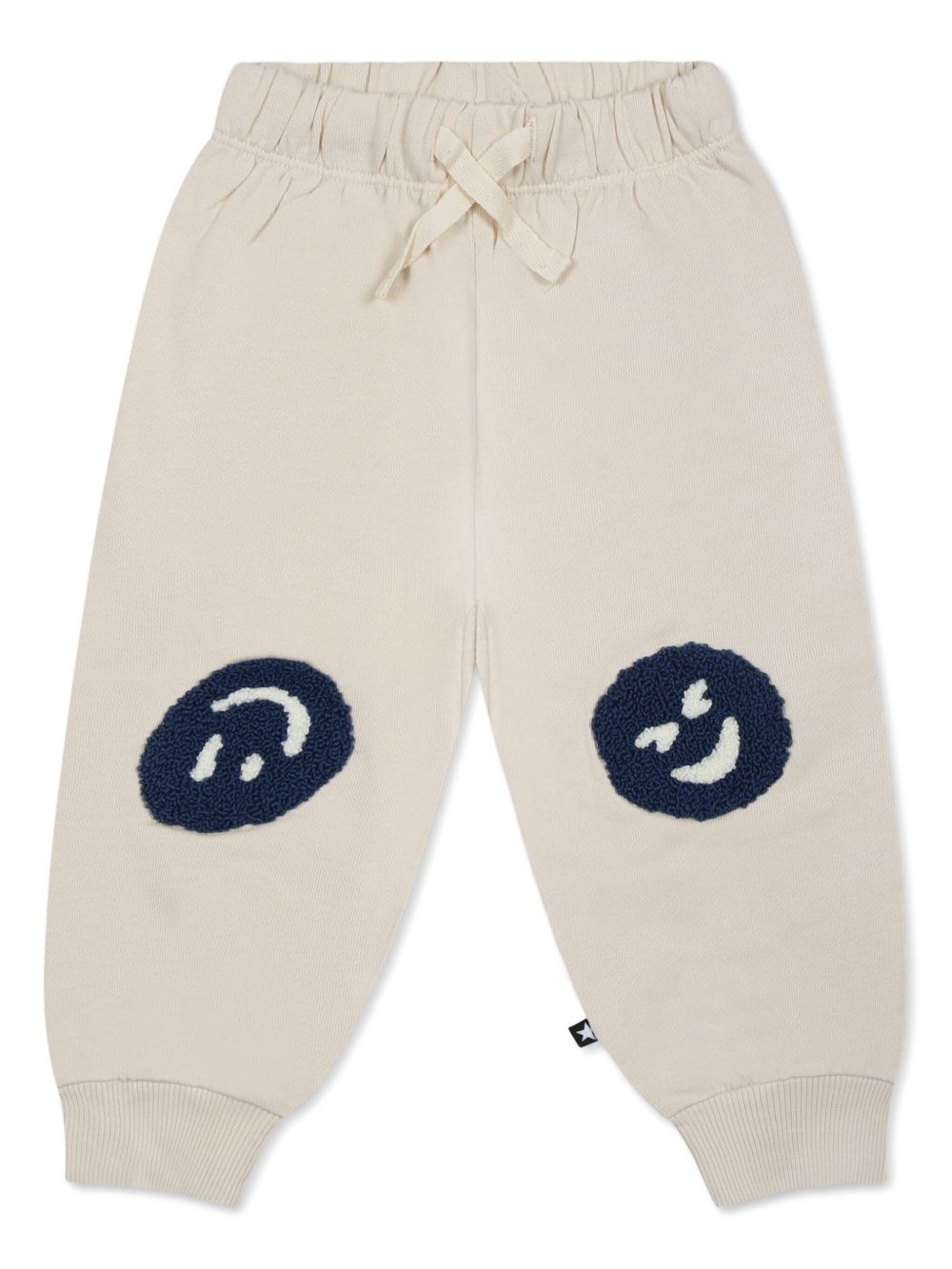 Molo logo-print track pants - White