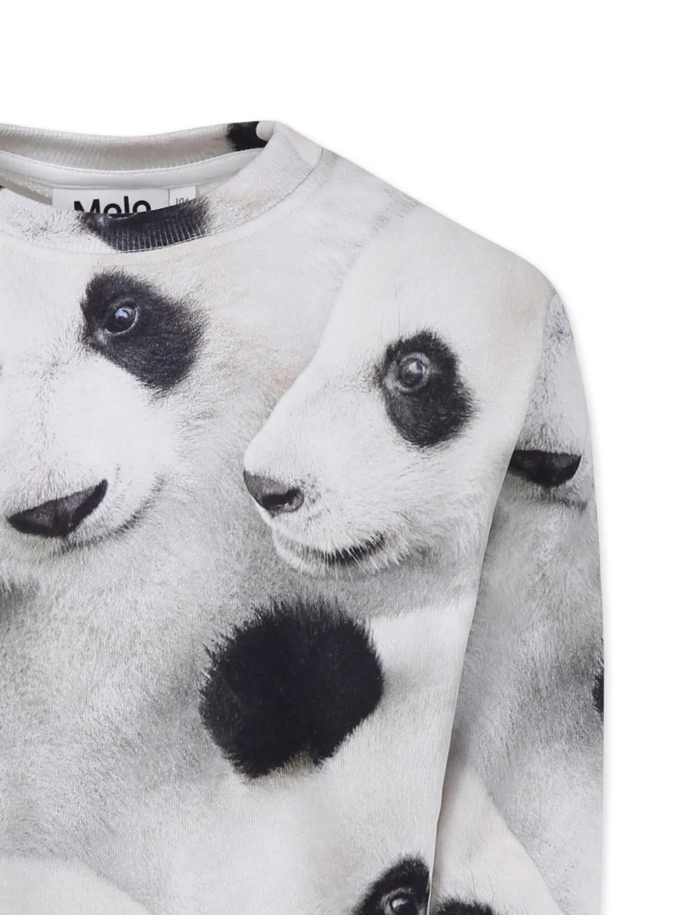 Molo Monti Giant Panda sweater Wit
