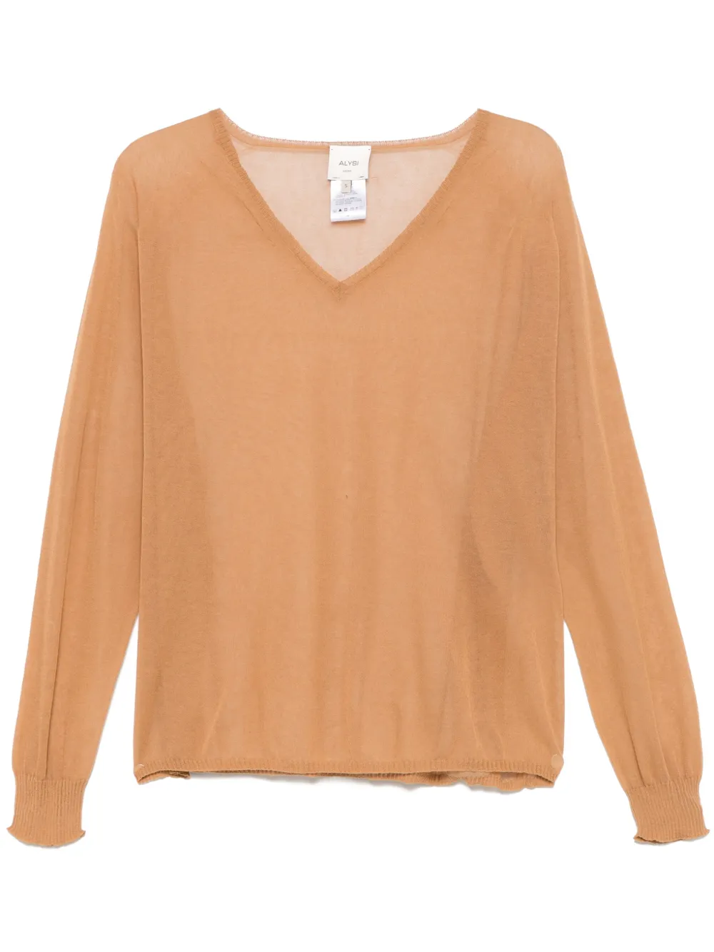 fine-knit sweater