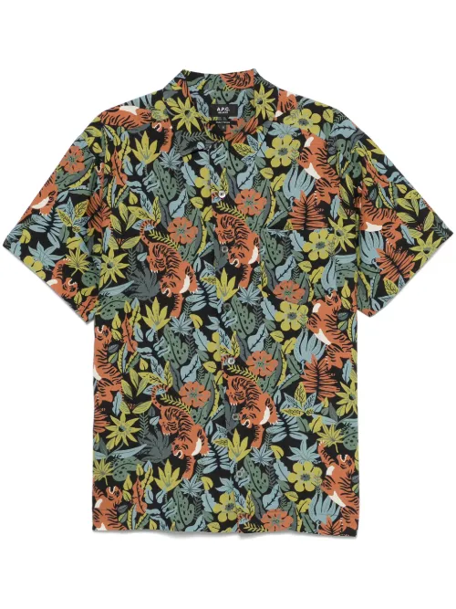 A.P.C. chemise Roy - Bleu - A.P.C. - Modalova