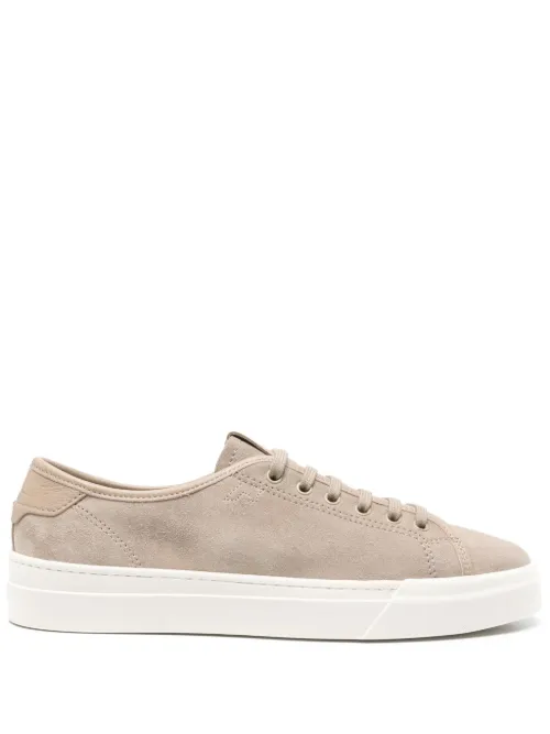 Baskets en daim - Santoni - Modalova