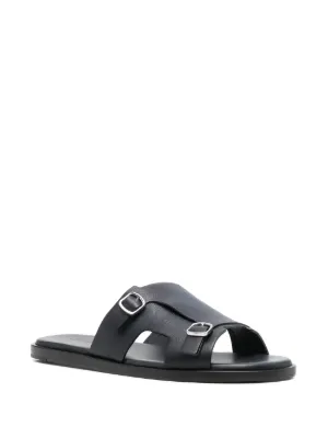 santoni サントーニ　パール付きサンダル org.jpg