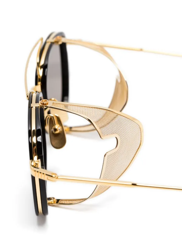 Thom Browne Eyewear UES808A Sunglasses | Black | FARFETCH