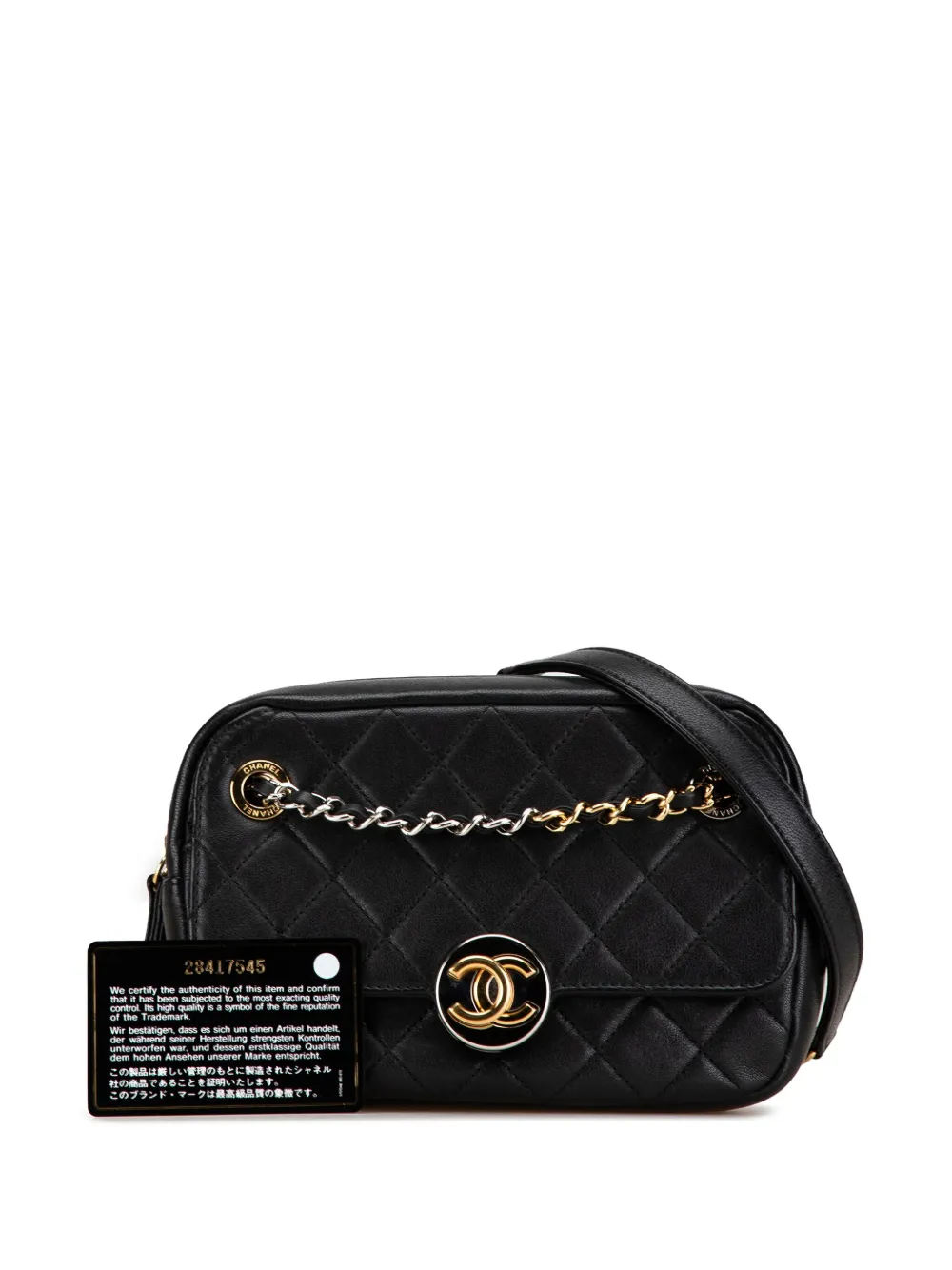 2019 Cc Quilted Lambskin Chain Camera Bag Crossbody Bag