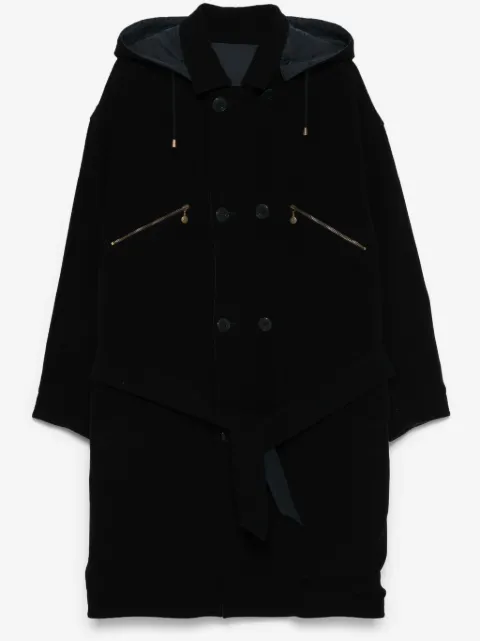 Versace Pre-Owned abrigo reversible 1980