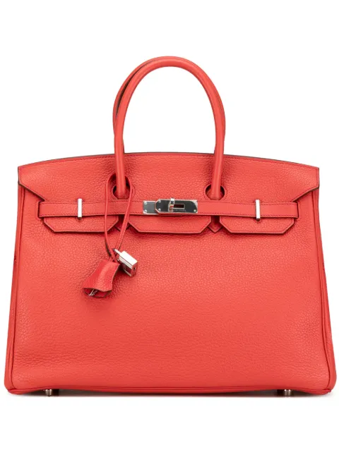 Hermès Pre-Owned شنطة يد كليمانس 'بيركين روتورنيه 35' 2016