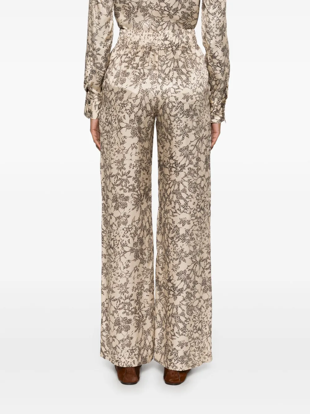 Shop Golden Goose Brittany Straight-leg Trousers In Neutrals