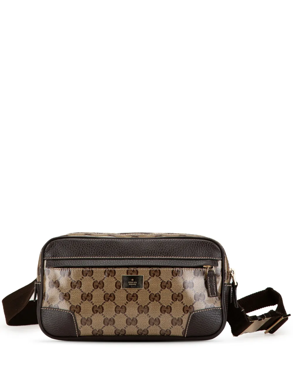 Gucci Pre-Owned 2000-2015 GG Crystal belt bag - Marrone