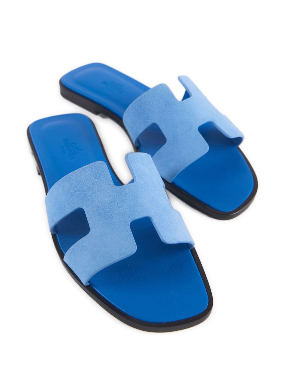 Hermès Pre-Owned Oran sandalen - Blauw