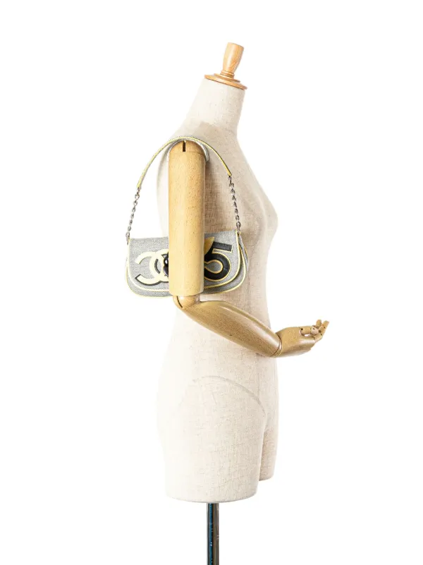 CHANEL Pre-Owned 2005-2006 キャンバス カメリア ココマーク No