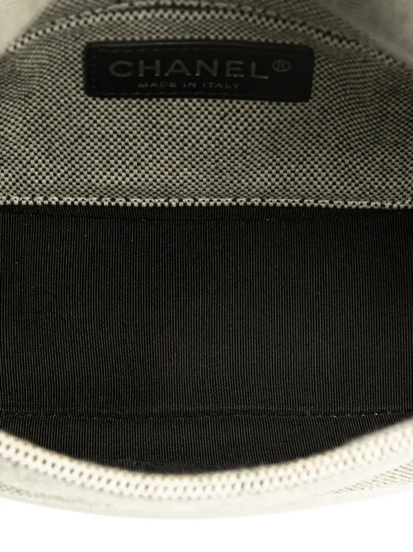 CHANEL Pre-Owned 2005-2006 キャンバス カメリア ココマーク No.5