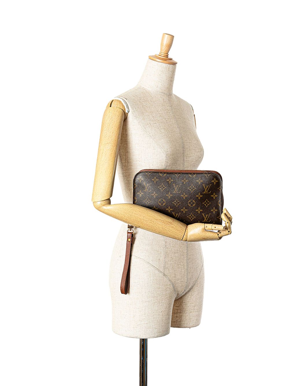 Louis Vuitton Pre-Owned 2003 Orsay clutch met monogram - Bruin